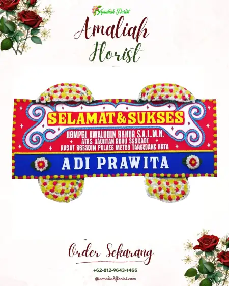 Papan Bunga Ucapan Selamat Sumbermulyo